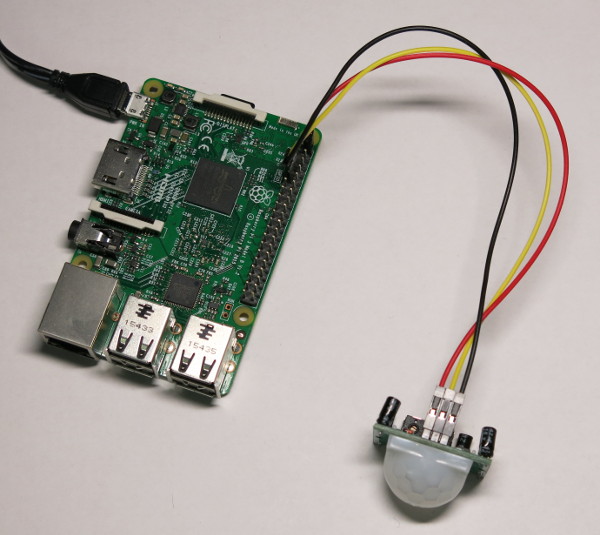 Raspberry mit PIR-Sensor